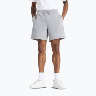 Herren New Balance Reimagined Fleece Grafik slategrau Shorts
