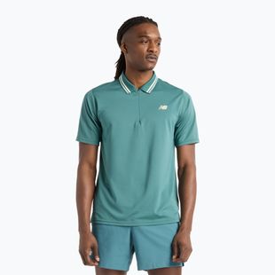 Herren New Balance Tournament Poloshirt neue Fichte