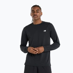 Herren-Langarmshirt New Balance Sport black/white