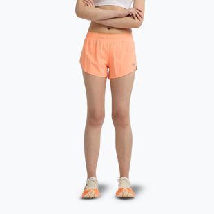 Damen New Balance Rc Ultra Light hotmango Laufshorts