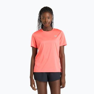 Damen New Balance Essentials SS driftred Laufshirt