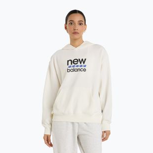 Damen New Balance Sport Grafik French Terry Hoodie seasait