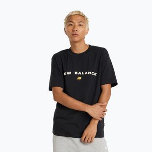 New Balance Herren-T-Shirt Reimagined Graphic schwarz