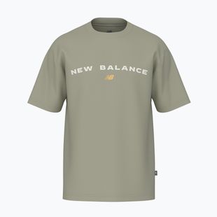 Herren New Balance Reimagined Grafik-T-Shirt olivgrün