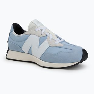 Kinderschuhe New Balance 327's V1 light chrome blue