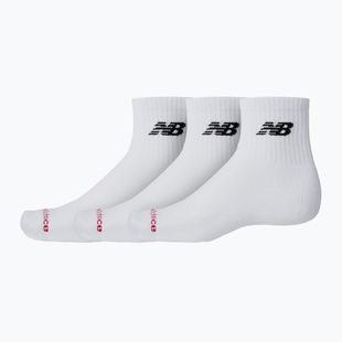 New Balance Everyday Ankle Socken 3 Paar weiß