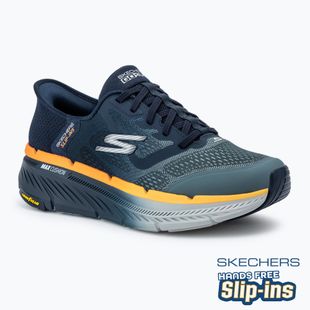 Schuhe Herren SKECHERS Max Cushioning Premier 2.0 navy/orange