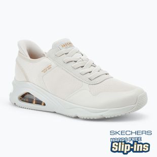Schuhe Damen SKECHERS Uno Tres Air Easy Steppers off white