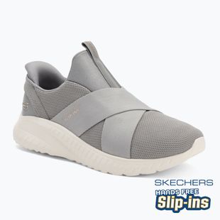 Schuhe Damen SKECHERS Bobs Squad Chaos Your Moment gray