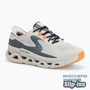 Schuhe Herren SKECHERS Glide Step Altus gray/orange
