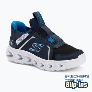 SKECHERS Slip-Ins Hypno-Flash 2.0 Kinderschuhe navy/schwarz