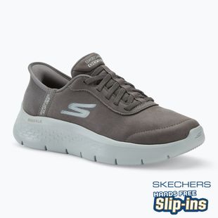 Schuhe Damen SKECHERS Go Walk Flex Mali charcoal