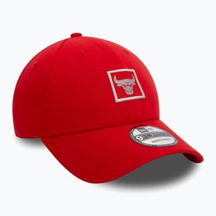 Basecap New Era Metallic Patch 9FORTY Chicago Bulls red