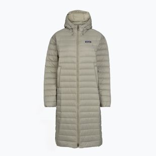 Damen-Daunenmantel Patagonia Recycled Down Sweater Parka river rock green