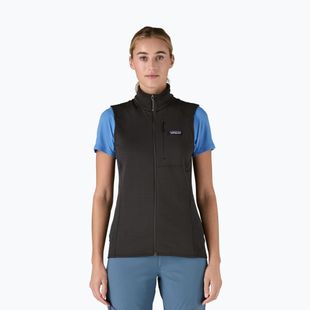 Damen Weste Patagonia R1 black