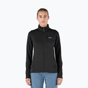Damen Softshelljacke Patagonia R1 Hybrid schwarz