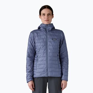 Damen Patagonia Nano Puff Hoody aktuelle blaue Daunenjacke