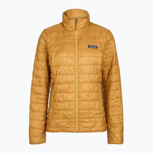 Isolierte Damenjacke Patagonia Nano Puff smolder talon gold