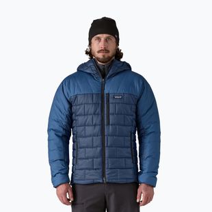 Herren Patagonia Hi-Loft Nano Puff Jacke clement blau