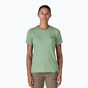 Damen Patagonia Cap Cool Daily Grafik Shirt strataspire / ellwood grün x-dye
