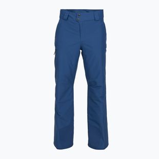 Herren Patagonia Isolierte Powder Town Skihose clement blau