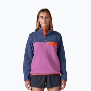 Patagonia Damen-Trekking-Sweatshirt LW Synch Snap-T P / O lebhaft lila