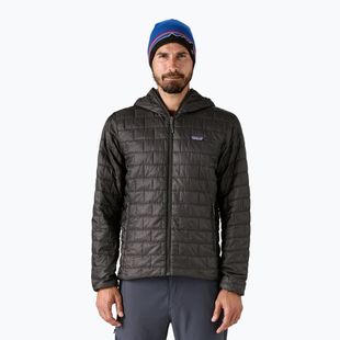 Herren Patagonia Nano Puff Hoody Daunenjacke schwarz