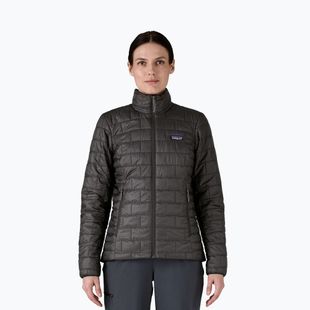Isolierte Damenjacke Patagonia Nano Puff smolder schwarz