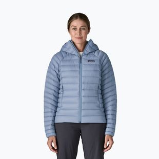 Damen Daunenjacke Patagonia Down Sweater Hoody barnacle blue