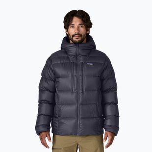 Herren Patagonia Fitz Roy Down Hoody Jacke versunken blau