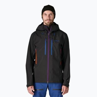 Herren Patagonia Pluma Pro Regenjacke schwarz