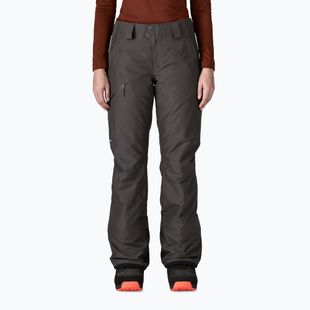 Damen Skihose Patagonia Insulated Powder Town schwarz