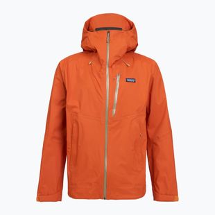 Regenjacke Herren Patagonia Granite Crest Rain coal orange