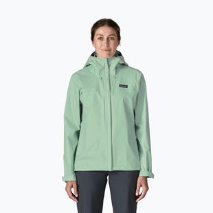 Damen-Regenjacke Patagonia Torrentshell 3L Rain thin ice