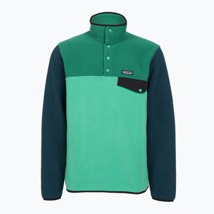 Herren-Trekkingpullover Patagonia LW Synch Snap-T P/O aqua stone