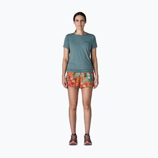 Damen Shorts Patagonia Baggies 5" tropiclimb/hot ember