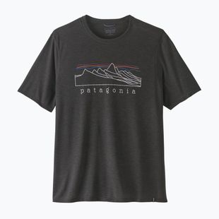 Herren-Shirt Patagonia Cap Cool Trail Stratapeaks ink black