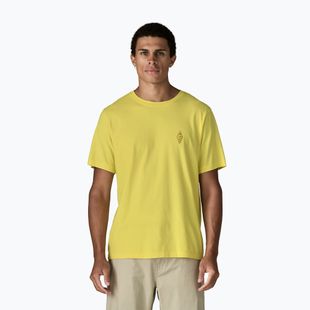 Shirt Herren Patagonia Water People Spotter lemon zest
