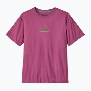 Shirt Herren Patagonia '95 Oval Logo faded magenta