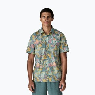 Herrenhemd Patagonia Go To moon tripper/blue sage