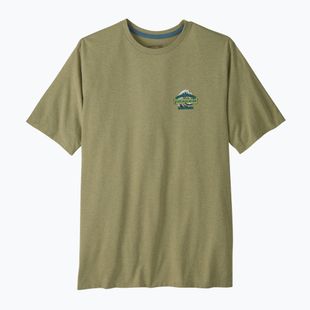 Trekkingshirt Herren Patagonia Great Waves Responsibili Tee gumtree green