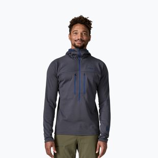 Herren Sweatshirt Patagonia R1 Ultralight Hoody smolder blue