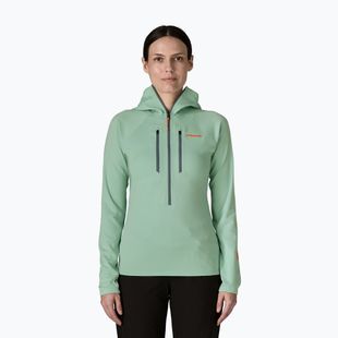 Damen Sweatshirt Patagonia R1 Ultralight Hoody thin ice