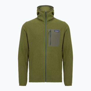 Herren-Trekkingpullover Patagonia R1 Air Full Zip Hoody caper green