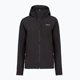 Softshell Jacke Damen  Patagonia R1 CrossStrata Hoody black