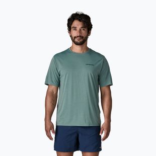 Shirt Herren Patagonia Capilene Cool Daily - Boardshort Logo blue sage/light blue sage x-dye