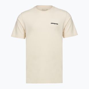 Herren T-Shirt Patagonia P-6 Logo undyed natural