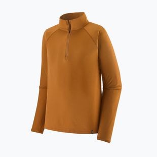 Herren Funktionsshirt langärmlig Patagonia Capilene Midweight Zip Neck cinnamon brown