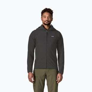 Softshell Jacke Herren Patagonia R1 TechFace Hoody black