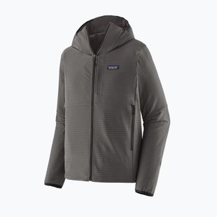 Herren-Softshelljacke Patagonia R1 TechFace Hoody forge grey